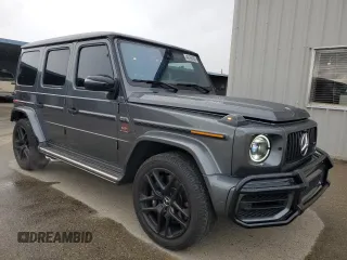 2022 Mercedes-Benz G 63 AMG with VIN W1NYC7HJXNX443554, listed as a Copart auction lot 49165765 with 20,654 mi miles and Salvage title. Bid and sale history available at DreamBid. Image 4.