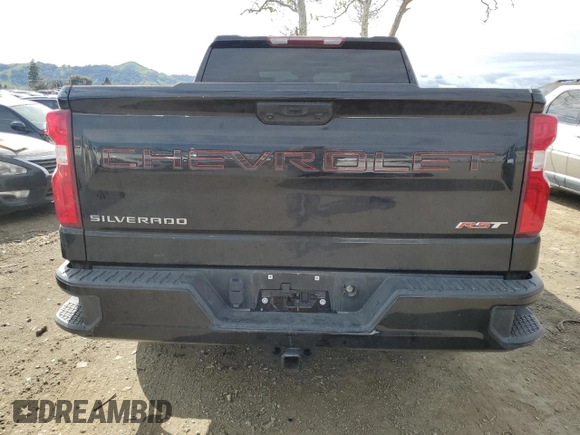 2023 CHEVROLET C1500 RST with VIN 1GCPADE88PZ317807, listed as a Copart auction lot 47824225 with 22,571 mi miles and Salvage Title. Bid and sale history available at DreamBid. Image 6.