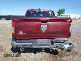 2021 Ram 1500 Lone Star with VIN 1C6RREFT8MN750399, listed as a Copart auction lot 55567365 with 56,367 mi miles and Salvage title. Bid and sale history available at DreamBid. Image 6.
