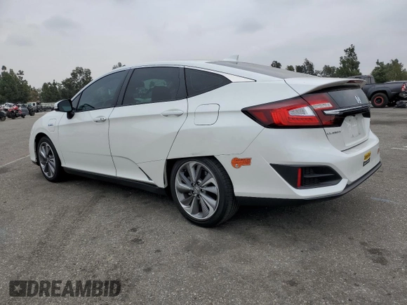 2019 Honda Clarity Plug-In Hybrid with VIN JHMZC5F17KC005787, listed as a Copart auction lot 76778374 with 27,055 mi miles and Salvage Title. Bid and sale history available at carsss.com. Image 2.