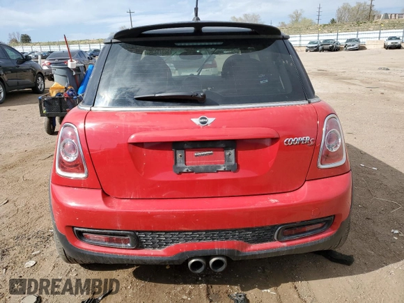 2012 MINI Hardtop S with VIN WMWSV3C58CTY25514, listed as a Copart auction lot 52571435 with 98,226 mi miles and Clean title. Bid and sale history available at DreamBid. Image 6.