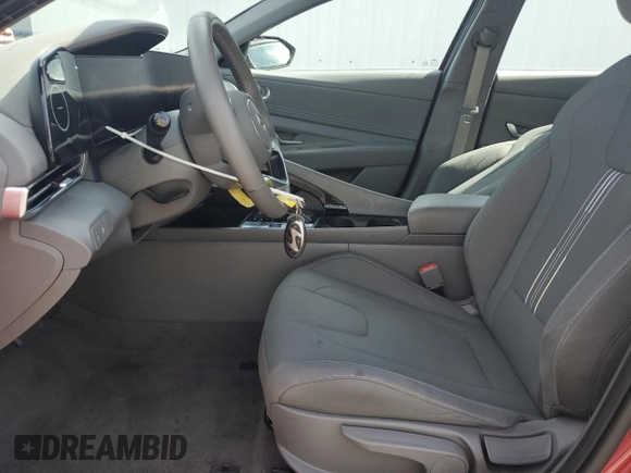 2025 Hyundai Elantra SEL Convenience with VIN KMHLS4DG2SU863511, listed as a Copart auction lot 54755235 with 16,319 mi miles and Clean Title. Bid and sale history available at DreamBid. Image 7.