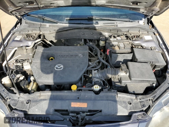 2007 Mazda 6 i Sport VE with VIN 1YVHP84C975M13821, listed as a Copart auction lot 80315224 with 187,379 mi miles and Salvage Title. Bid and sale history available at DreamBid. Image 12.