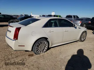 2011 Cadillac CTS Performance with VIN 1G6DJ5EY9B0105717, listed as a Copart auction lot 83389924 with 128,952 mi miles and Salvage Title. Bid and sale history available at carsss.com. Image 3.