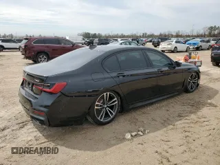 2022 BMW 7 Series 750i xDrive с VIN WBA7U2C01NCK83702, выставлен на аукционе Copart как лот 45450975 с пробегом Не указан миль и Списание • Salvage title. История ставок и продаж доступна на DreamBid. Изображение 3.