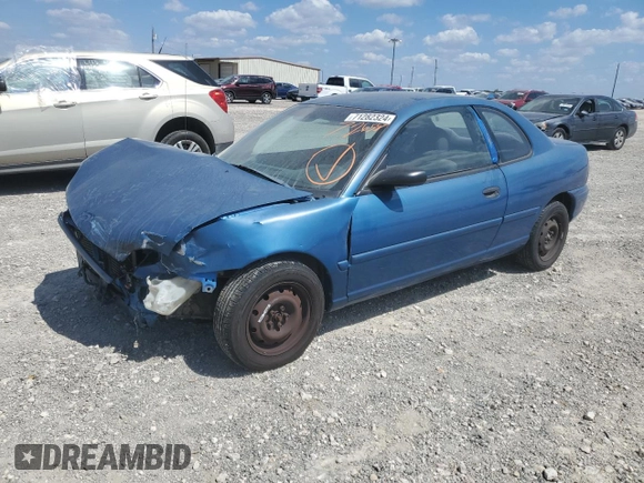 1998 Plymouth Neon Competition z VIN 1P3ES42C6WD726557, wystawiony jako Copart lot #71282324 z przebiegiem 182 489 mil mil oraz Szkody całkowita. Historia ofert i sprzedaży dostępna na DreamBid. Obrazek 1.
