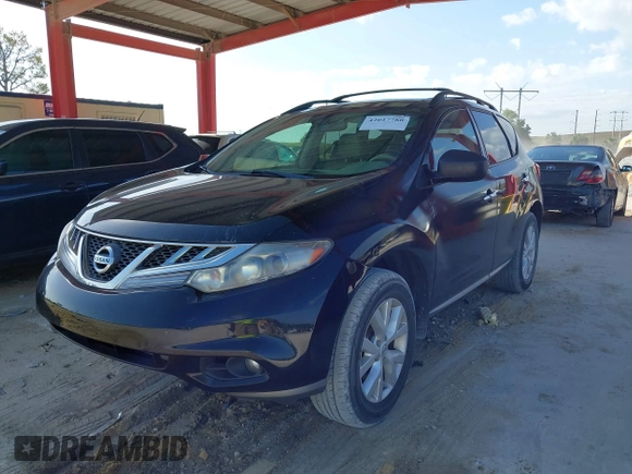 2013 Nissan Murano SL z VIN JN8AZ1MU9DW206048, wystawiony jako IAAI lot #42017780 z przebiegiem 146 150 mil mil oraz . Historia ofert i sprzedaży dostępna na DreamBid. Obrazek 2.