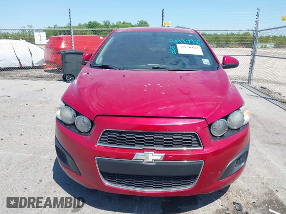 2016 Chevrolet Sonic LT with VIN 1G1JC6SH7G4127373, listed as a IAAI auction lot 41970423 with 130,440 mi miles. Bid and sale history available at carsss.com. Image 6.