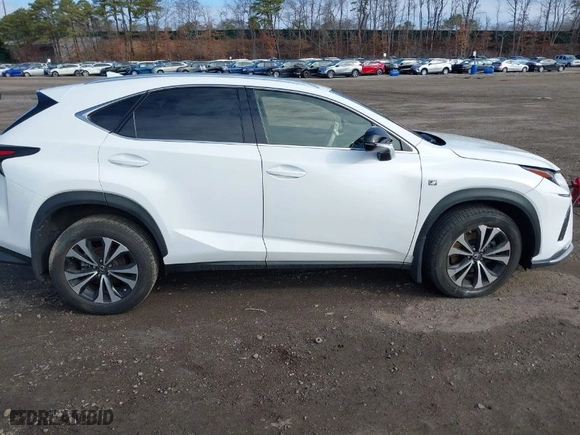 2019 Lexus NX with VIN JTJBARBZ3K2193240, listed as a IAAI auction lot 41810329 with 7,630 mi miles. Bid and sale history available at carsss.com. Image 13.
