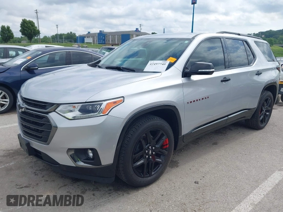 2019 Chevrolet Traverse Premier with VIN 1GNEVKKW3KJ287097, listed as a IAAI auction lot 42497740 with 72,836 mi miles and . Bid and sale history available at DreamBid. Image 18.