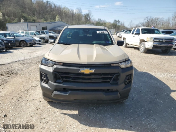 2023 Chevrolet Colorado 2WD Work Truck with VIN 1GCGSBEC7P1176037, listed as a Copart auction lot 51217165 with 16,555 mi miles and Clean Title. Bid and sale history available at carsss.com. Image 5.