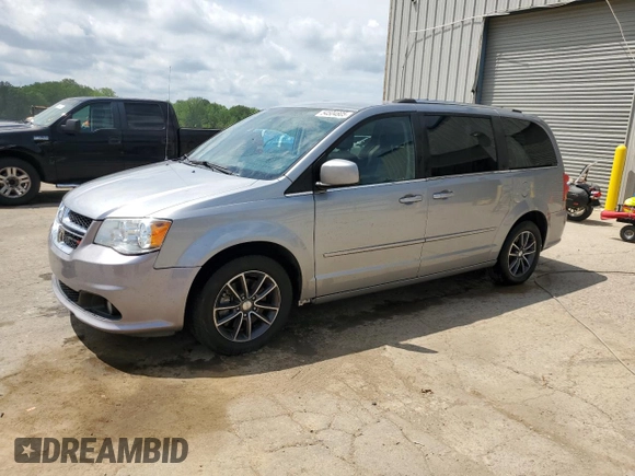 2016 Dodge Grand Caravan SXT with VIN 2C4RDGCG1GR369947, listed as a Copart auction lot 54504805 with 135,179 mi miles and Salvage Title. Bid and sale history available at DreamBid. Image 1.