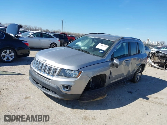 2017 Jeep Compass High Altitude with VIN 1C4NJCEB8HD189645, listed as a IAAI auction lot 41646539 with 144,333 mi miles and . Bid and sale history available at DreamBid. Image 2.
