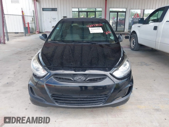 2012 Hyundai Accent GS with VIN KMHCT5AE6CU031774, listed as a IAAI auction lot 42442416 with 178,261 mi miles and . Bid and sale history available at DreamBid. Image 6.