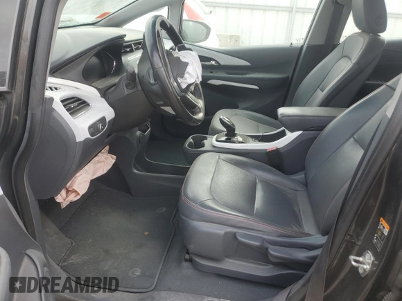 2018 Chevrolet Bolt EV Premier with VIN 1G1FX6S09J4111400, listed as a Copart auction lot 47557335 with 0 mi miles and Salvage Title. Bid and sale history available at carsss.com. Image 7.