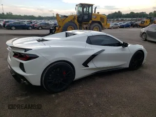 2022 Chevrolet Corvette 1LT with VIN 1G1YA2D47N5109812, listed as a Copart auction lot 51273223 with 12,321 mi miles. Bid and sale history available at carsss.com. Image 3.