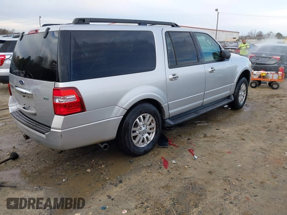 2012 Ford Expedition Max King Ranch with VIN 1FMJK1H59CEF11617, listed as a IAAI auction lot 40992807 with 240,090 mi miles and . Bid and sale history available at DreamBid. Image 4.