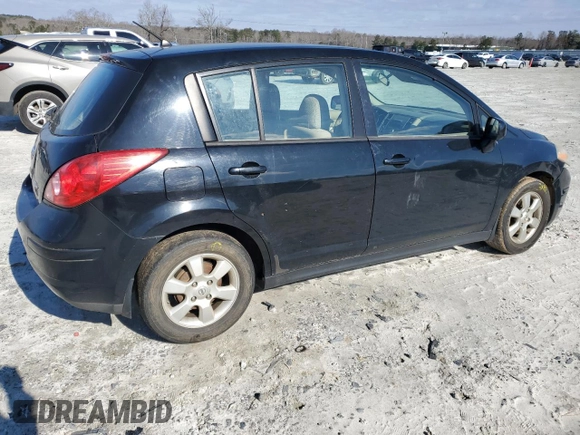 2007 Nissan Versa 1.8 S with VIN 3N1BC13E07L444184, listed as a Copart auction lot 46214485 with 125,316 mi miles and Salvage Title. Bid and sale history available at carsss.com. Image 3.