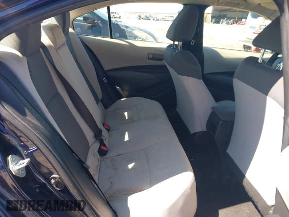 2022 Toyota Corolla LE with VIN JTDEPMAE0NJ198776, listed as a IAAI auction lot 41849752 with 123,143 mi miles. Bid and sale history available at carsss.com. Image 7.