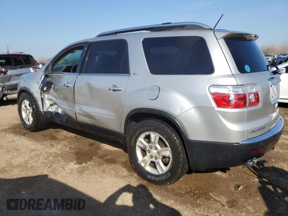 2008 GMC Acadia SLT1 with VIN 1GKEV23768J264541, listed as a Copart auction lot 48747525 with 142,930 mi miles and Salvage Title. Bid and sale history available at DreamBid. Image 2.