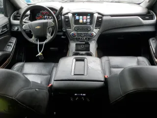 2018 Chevrolet Suburban LT with VIN 1GNSKHKC6JR130670, listed as a Copart auction lot 55339695 with 98,180 mi miles and Salvage Title. Bid and sale history available at DreamBid. Image 8.