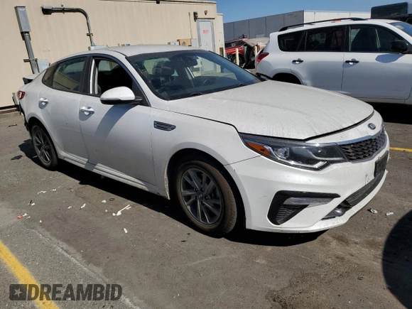 2019 Kia Optima LX with VIN 5XXGT4L36KG329998, listed as a Copart auction lot 74248564 with 123,941 mi miles and Salvage Title. Bid and sale history available at DreamBid. Image 4.