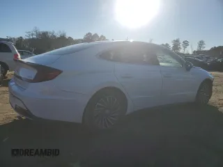 2020 Hyundai Sonata Hybrid Limited with VIN KMHL54JJ1LA012262, listed as a Copart auction lot 41403825 with 35,033 mi miles and Salvage Title. Bid and sale history available at carsss.com. Image 3.