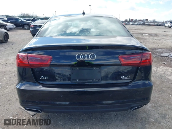 2018 Audi A6 Premium Plus with VIN WAUG8AFC3JN101856, listed as a IAAI auction lot 41589518 with 46,930 mi miles. Bid and sale history available at carsss.com. Image 15.