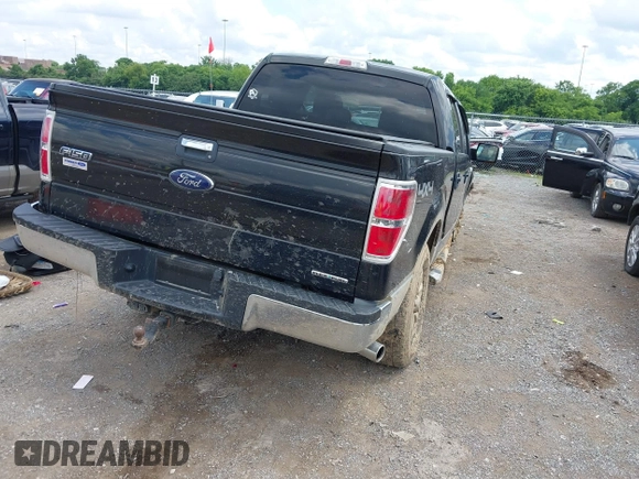 2013 Ford F-150 XL with VIN 1FTFW1EF5DFB95804, listed as a IAAI auction lot 42354290 with 115,206 mi miles and . Bid and sale history available at DreamBid. Image 4.