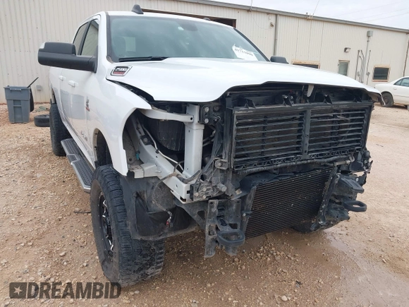 2021 Ram 2500 Big Horn with VIN 3C6UR5DL8MG605823, listed as a IAAI auction lot 41711890 with 72,008 mi miles. Bid and sale history available at carsss.com. Image 18.