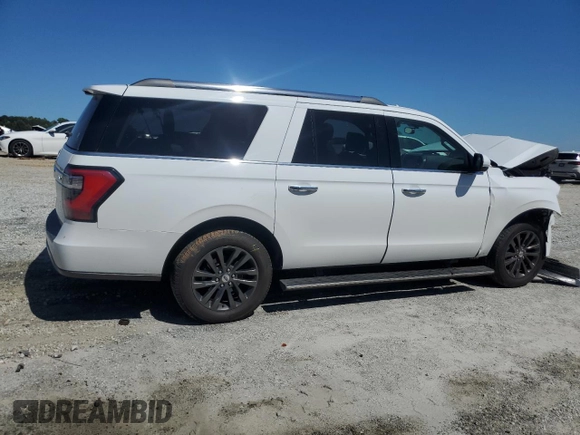 2019 Ford Expedition Max Limited with VIN 1FMJK1KT7KEA58474, listed as a Copart auction lot 57987425 with 98,720 mi miles and Salvage title. Bid and sale history available at DreamBid. Image 3.