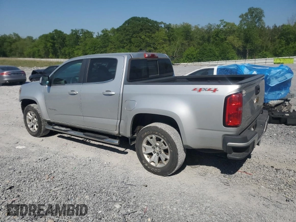 2016 Chevrolet Colorado 4WD LT with VIN 1GCGTCE32G1246319, listed as a Copart auction lot 53429955 with 76,628 mi miles and Salvage title. Bid and sale history available at DreamBid. Image 2.