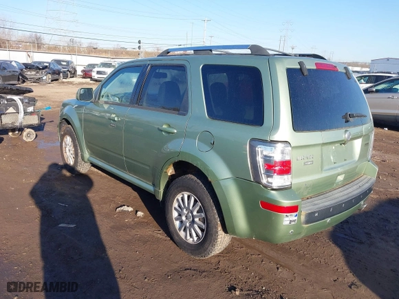 2010 Mercury Mariner Premier with VIN 4M2CN9H76AKJ09759, listed as a IAAI auction lot 41766694 with 119,546 mi miles. Bid and sale history available at carsss.com. Image 3.
