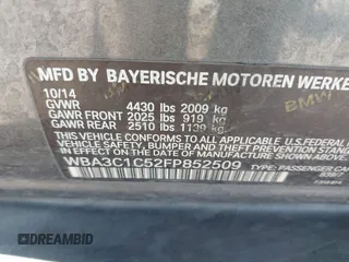 2015 BMW 3 Series 328i с VIN WBA3C1C52FP852509, выставлен на аукционе IAAI как лот 42164622 с пробегом Не указан миль и . История ставок и продаж доступна на DreamBid. Изображение 9.