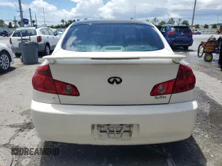 2005 Infiniti G35 z VIN JNKCV51EX5M221996, wystawiony jako Copart lot #56928235 z przebiegiem 167 377 mil mil oraz Szkoda całkowita • Salvage title. Historia ofert i sprzedaży dostępna na DreamBid. Obrazek 6.