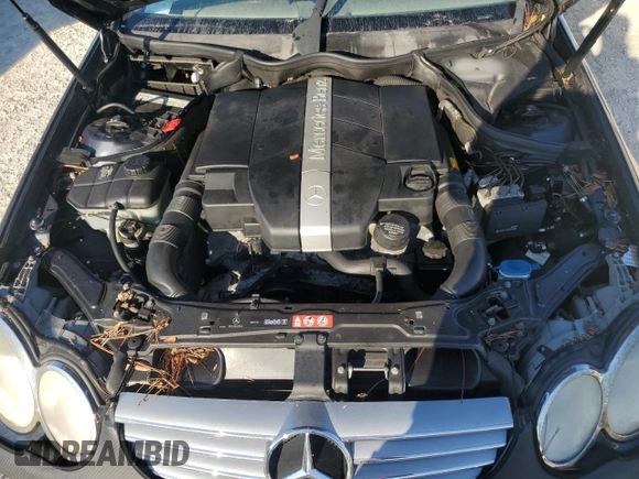 2005 Mercedes-Benz CLK 320 with VIN WDBTK65J55F148952, listed as a Copart auction lot 77080854 with Not Provided miles and Salvage Title. Bid and sale history available at DreamBid. Image 11.