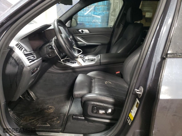 2022 BMW X7 ALPINA XB7 with VIN 5UXCX6C19N9N06296, listed as a Copart auction lot 41566295 with 23,808 mi miles and Salvage Title. Bid and sale history available at carsss.com. Image 7.