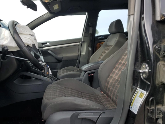 2009 Volkswagen GTI with VIN WVWHV71K59W105141, listed as a Copart auction lot 80343774 with 172,163 mi miles and Salvage Title. Bid and sale history available at carsss.com. Image 7.
