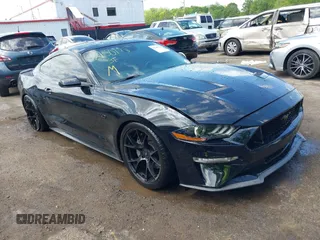 2022 Ford Mustang GT with VIN 1FA6P8CF3N5133730, listed as a IAAI auction lot 42150173 with 43,233 mi miles and . Bid and sale history available at DreamBid. Image 1.
