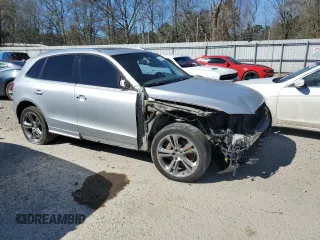 2013 Audi Q5 Prestige with VIN WA1WGAFP4DA055058, listed as a Copart auction lot 45501495 with 117,027 mi miles and Salvage title. Bid and sale history available at DreamBid. Image 4.