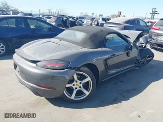 2018 Porsche 718 Boxster with VIN WP0CA2A83JS211175, listed as a IAAI auction lot 41815181 with 1 mi miles. Bid and sale history available at carsss.com. Image 4.