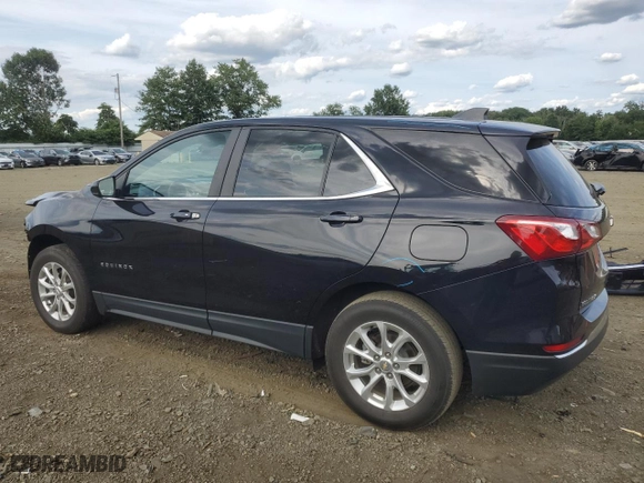 2021 Chevrolet Equinox LT with VIN 2GNAXUEV5M6158107, listed as a Copart auction lot 65142674 with 52,325 mi miles and Salvage Title. Bid and sale history available at carsss.com. Image 2.