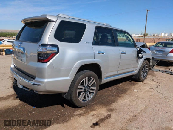 2023 Toyota 4Runner Limited with VIN JTEKU5JR9P6089206, listed as a Copart auction lot 53823365 with Not provided miles and Salvage title. Bid and sale history available at DreamBid. Image 3.
