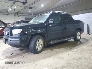 2008 Honda Ridgeline RTL with VIN 2HJYK165X8H531215, listed as a Copart auction lot 45991305 with 205,117 mi miles and Salvage Title. Bid and sale history available at carsss.com. Image 1.