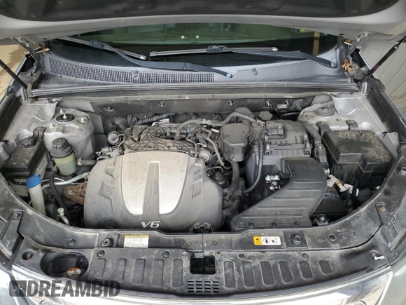 2013 Kia Sorento LX with VIN 5XYKTDA23DG420701, listed as a Copart auction lot 63235625 with 180,322 mi miles and Salvage title. Bid and sale history available at DreamBid. Image 12.