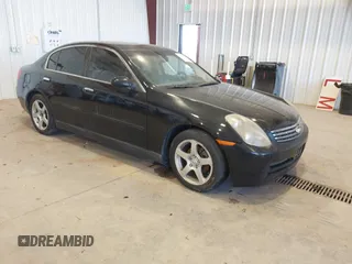 2003 Infiniti G35 w/Leather with VIN JNKCV51E53M304703, listed as a IAAI auction lot 41470321 with 227,894 mi miles. Bid and sale history available at carsss.com. Image 1.