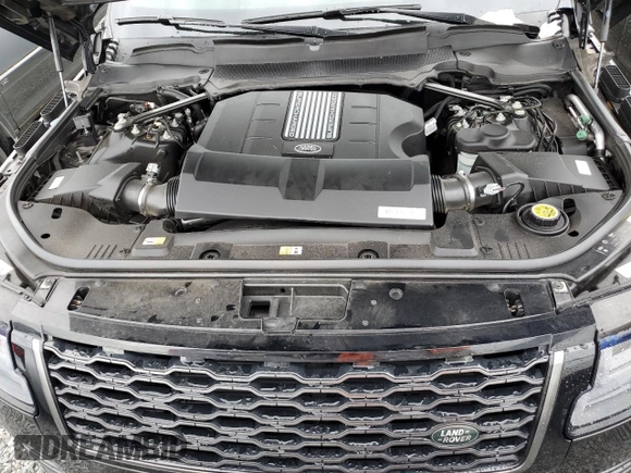 2021 Land Rover Range Rover with VIN SALGS5SE6MA440585, listed as a Copart auction lot 74560844 with Not provided miles and Non repairable. Bid and sale history available at DreamBid. Image 12.