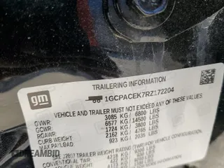 2024 Chevrolet Silverado 1500 LT with VIN 1GCPACEK7RZ172204, listed as a Copart auction lot 77741014 with 9,590 mi miles and Salvage Title. Bid and sale history available at DreamBid. Image 15.