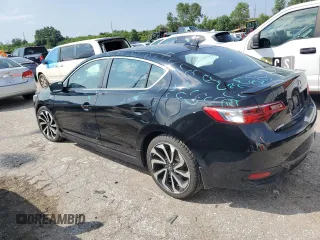2018 Acura ILX Premium with VIN 19UDE2F85JA003694, listed as a Copart auction lot 62674024 with 72,256 mi miles and Salvage title. Bid and sale history available at DreamBid. Image 2.