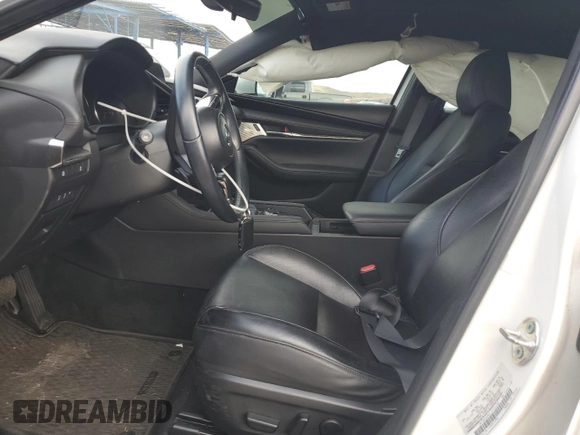2020 Mazda 3 Premium Package with VIN JM1BPANM5L1174408, listed as a Copart auction lot 51709595 with 48,348 mi miles and Salvage Title. Bid and sale history available at carsss.com. Image 7.